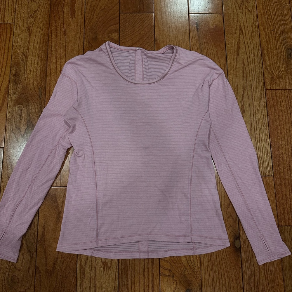 Lululemon pink long sleeve Size 4